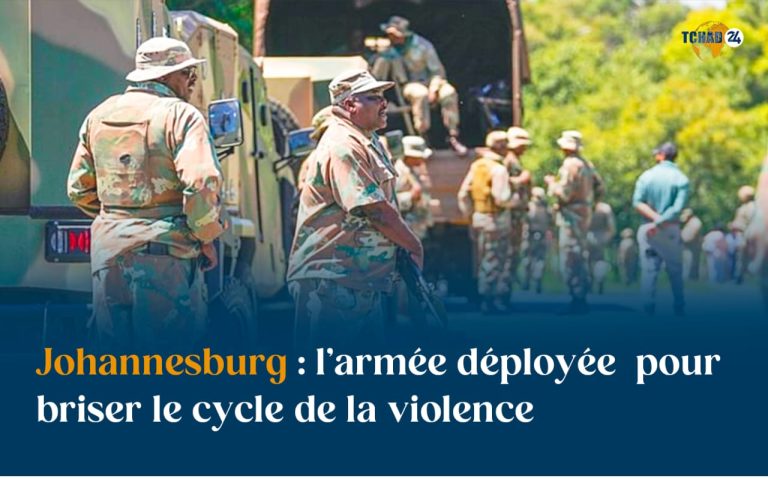 Johannesburg : l&rsquo;armée passe à l&rsquo;offensive contre les gangs