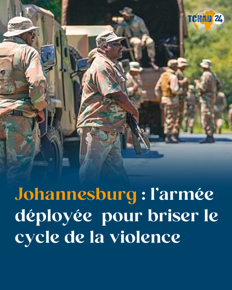 Johannesburg : l&rsquo;armée passe à l&rsquo;offensive contre les gangs