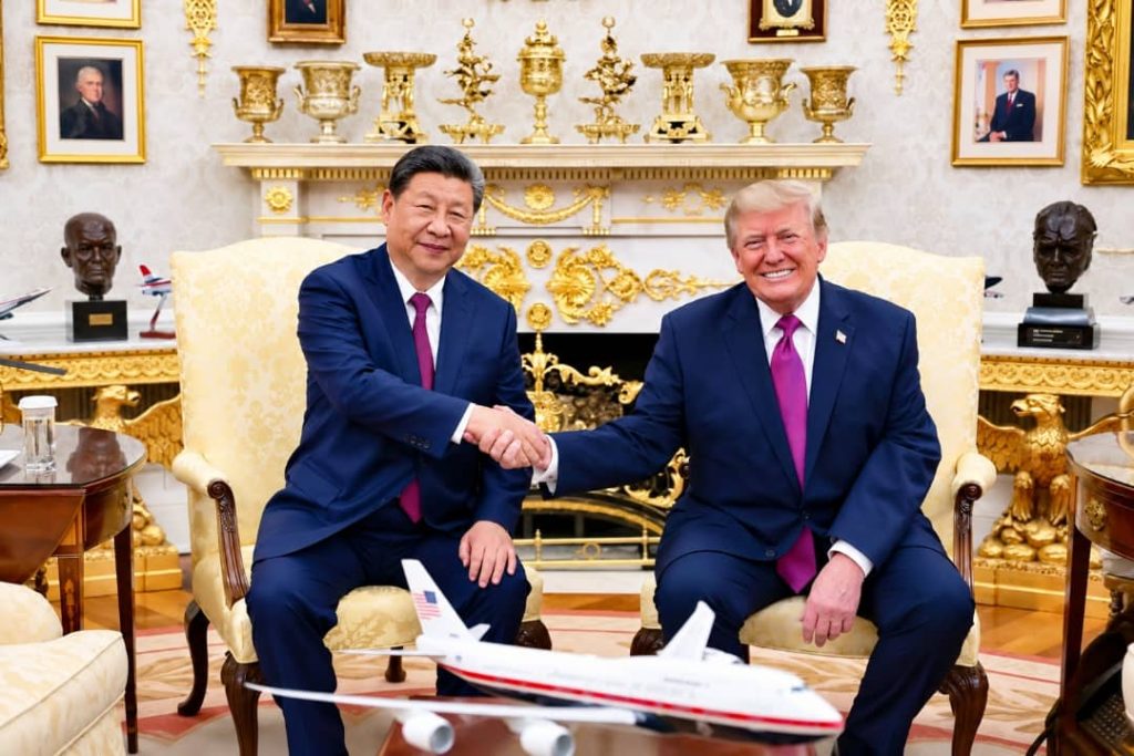 Xi Jinping - Donald Trump