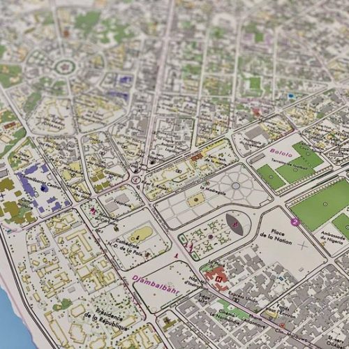 Tchad: N’Djaména couvre 900km2 la cartographie a été remise au ministère de l’aménagement