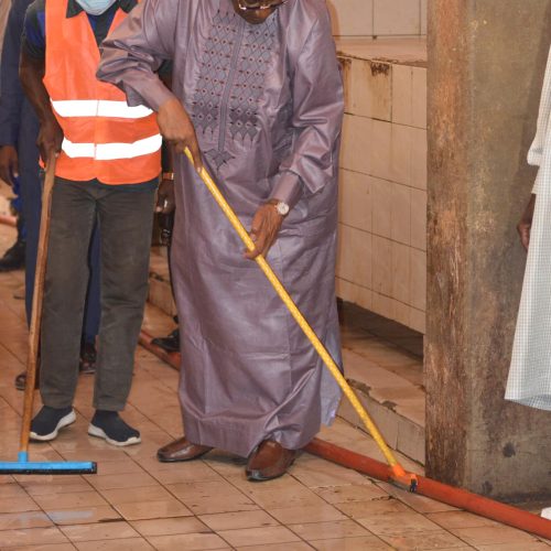 Tchad/ La Mairie a nettoyé le grand marché central de la ville