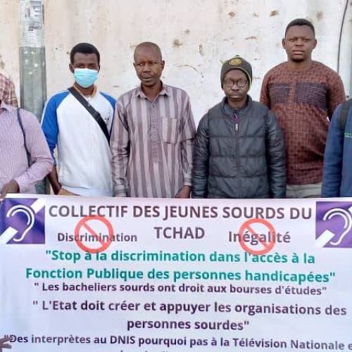 Les jeunes sourds du Tchad exigent leur intégration à la fonction publique