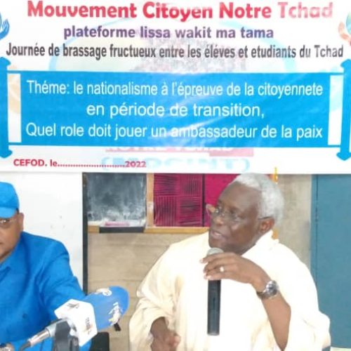 Société civile: Le Mocint appelle au patriotisme pour sauvegarder la paix