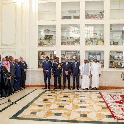 Vœux de nouvel an : communion entre le Maréchal Mahamat Idriss Déby et les diplomates