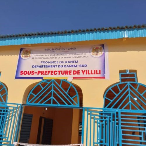 Inauguration des bâtiments administratifs de Yilili, dans la province du Kanem au Tchad