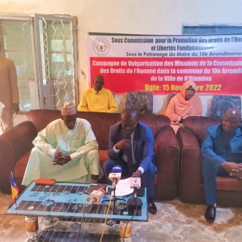 Tchad/ La CNDH poursuit sa campagne de vulgarisation