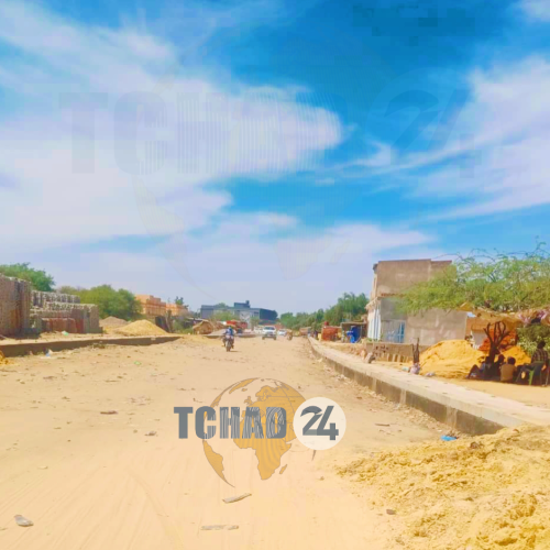 Axe Guinebor 1 – Hôpital Guinebor 2 : un bitumage lent mais sûr