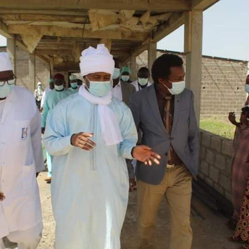 Covid19 : le ministre de la santé visite le personnel de l’hôpital de Farcha