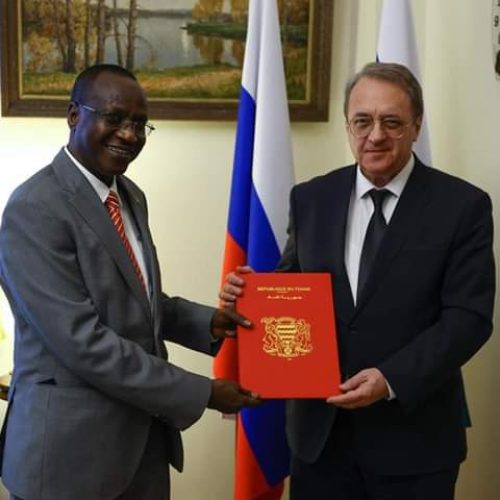 Tchad : l’ambassadeur en Russie a présenté ses lettres de créance