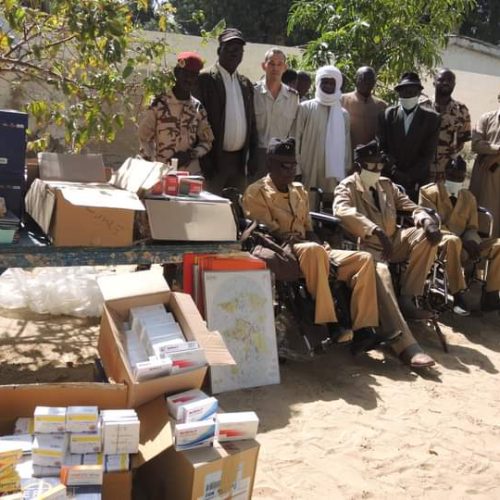 Tchad : l’ambassade de France apporte un soutien médical aux anciens combattants