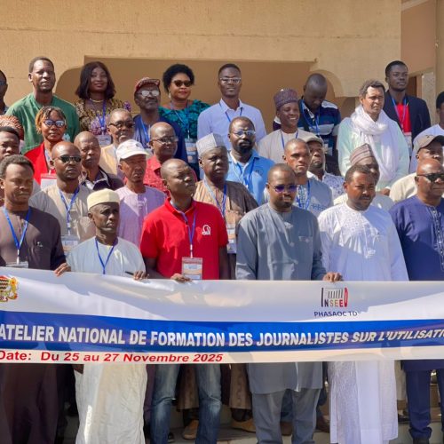 Tchad: INSEED outille 90 journalistes pour combattre l’« illettrisme statistique ».