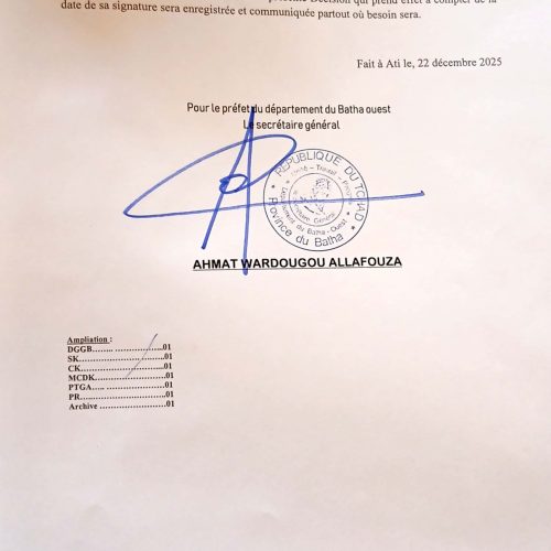 Batha-Ouest : deux responsables suspendus pour détournement de Plumpy’Nut