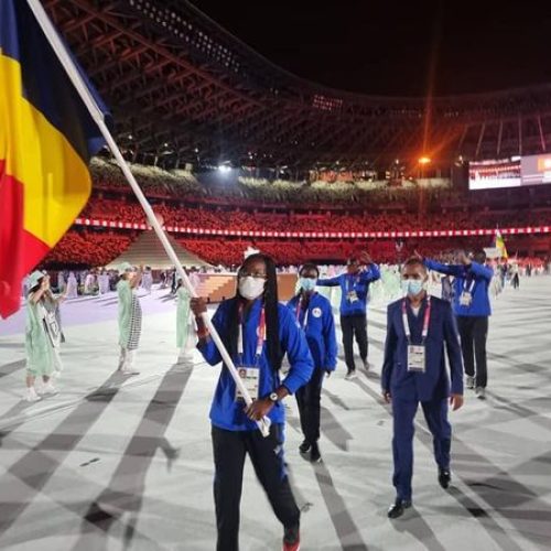 JO 2021 : Le tricolore tchadien flotte au Japon pour la première fois