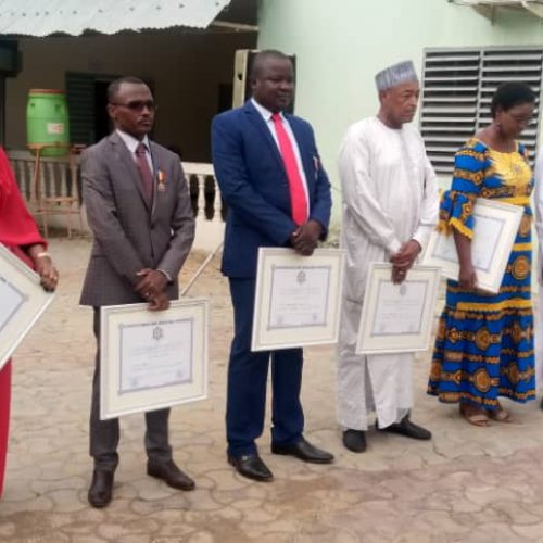 Tchad: Sept personnalités distinguées au grade de commandeur et chevalier de l’ordre de mérite du Tchad