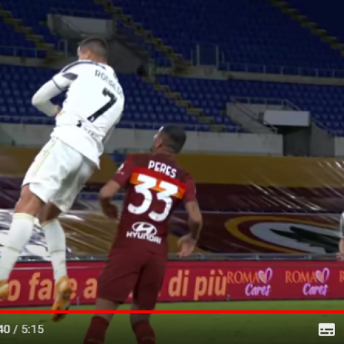 Cristiano Ronaldo, sauveur de la Juventus contre la Roma !