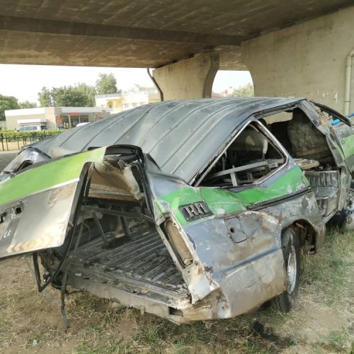 Faits Divers: un bus se renverse avec ses passagers à N’Djaména