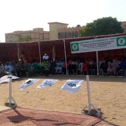 Tchad: le parti URT, installe les membres du bureau exécutif du 6è arrondissement