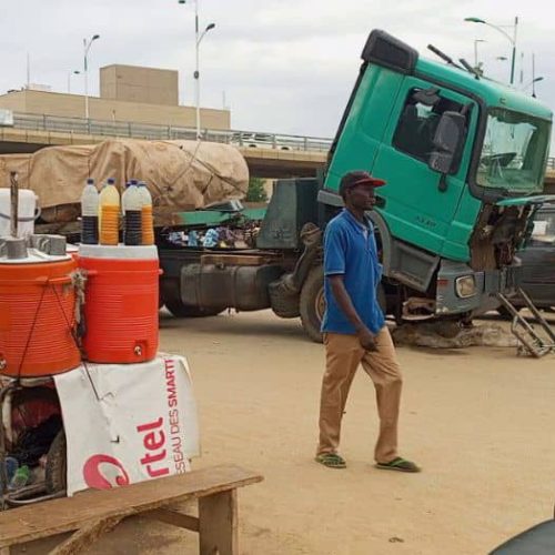 Les gros porteurs:  causes d’embouteillage monstre à N’Djamena