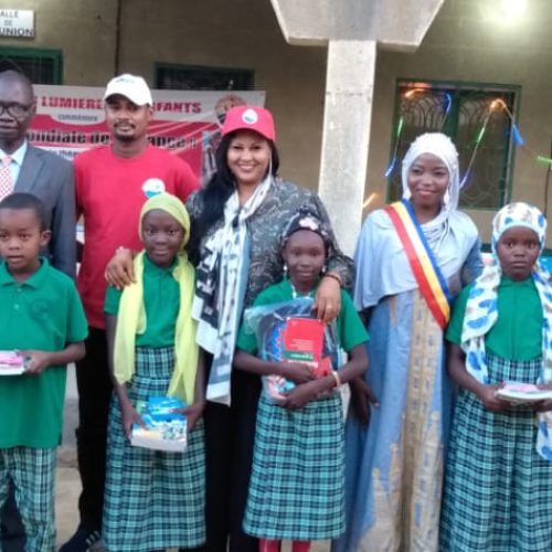 La Fondation Lumière des Enfants  milite pour le bien être des enfants tchadiens
