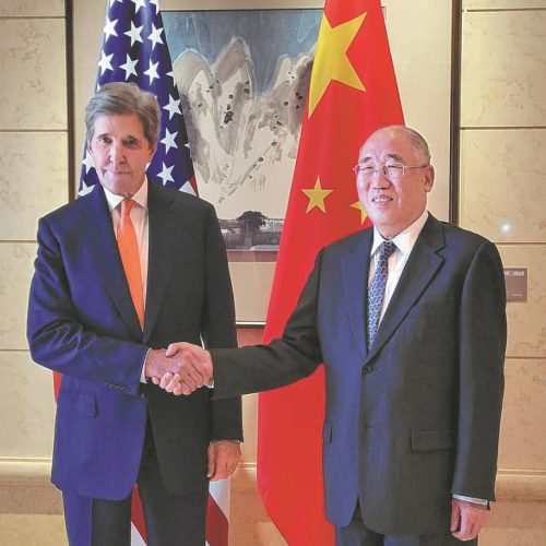 ENTRETIEN SUR LE CHANGEMENT CLIMATIQUE ENTRE LA CHINE ET LES ÉTATS-UNIS D’AMÉRIQUE: