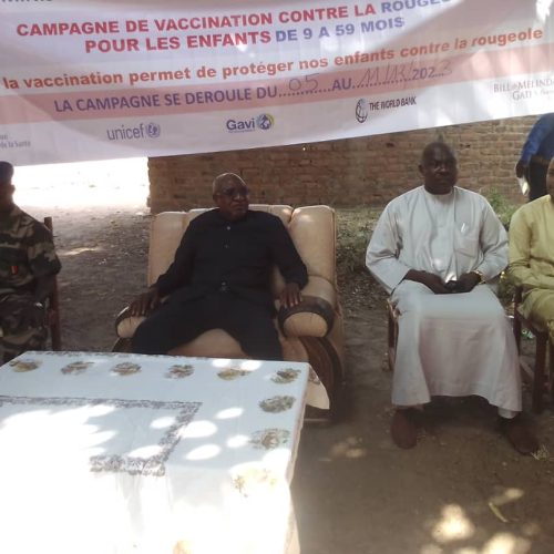 Le préfet du département de la tandjile ouest DOUD SOULEYMANE OUSMANE a officiellement lancé la campagne de vaccination contre la rougeole.