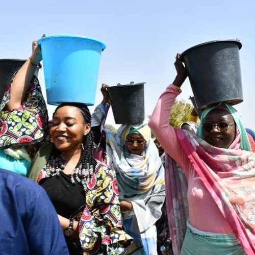 Une délégation ministérielle composée de la Ministre d’État chargée de la Femme et de la petite enfance, Mme Amina Priscille Longoh, du Ministre de la formation professionnelle et des petits métiers, M. Djimet Moussa Oumar, et de la Secrétaire d’État à l’élevage, Mme Fatimé Kodbé est arrivée ce mercredi 07 février 2024 à Mongo chef-lieu de la province du Guéra pour une mission de travail.