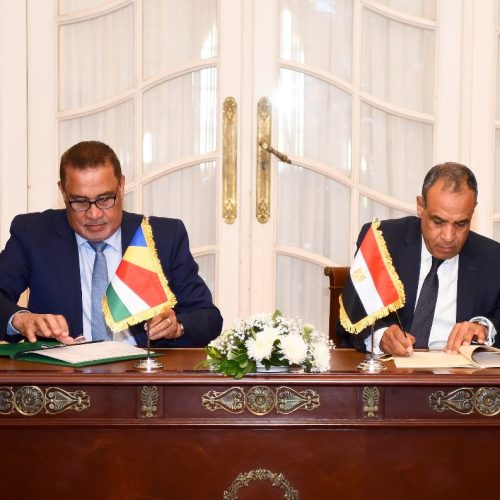 تعاون تجاري وسياحي كبير بين مصر وجمهورية سيشل