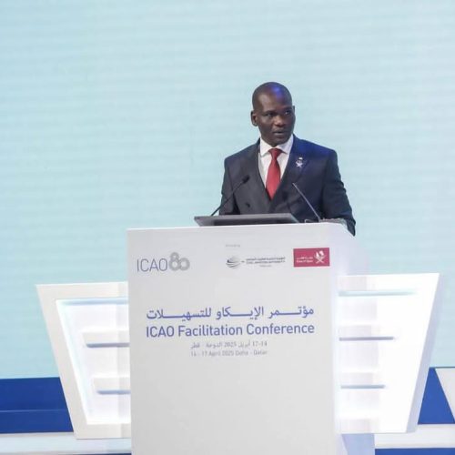 Le Ministre intérimaire des Transports participe à la Conférence de l’OACI à Doha pour faciliter l’avenir du transport aérien