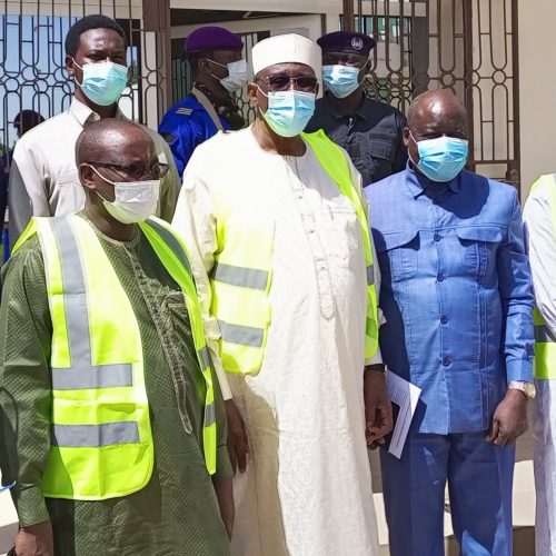 Tchad: Ali Haroun visite des chantiers en cours