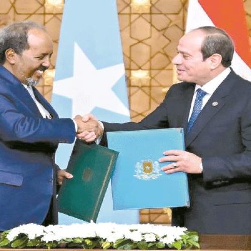 السيسى: استقرار الصومال الشقيق جزء لا يتجزأ من أمننا القومى
