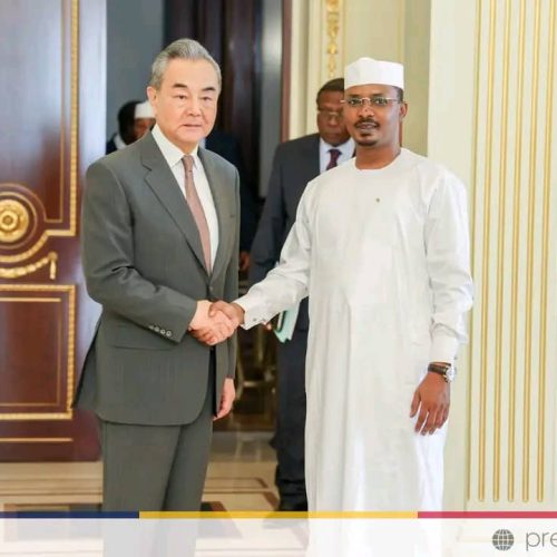 Visite du Ministre Chinois des Affaires Étrangères Wang Yi au Tchad