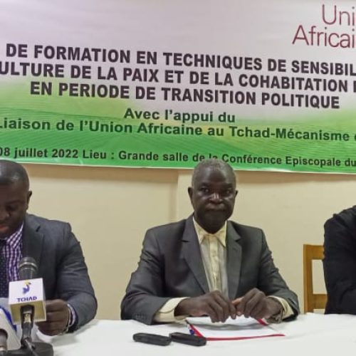 Tchad : La plateforme interconfessionnelle forme les Organisation de la Société Civile  sur la paix.