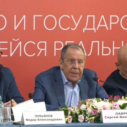 ministre russe des Affaires étrangères:Sergueï Lavrov s’est exprimé à la réunion du Conseil de politique étrangère et de défense.