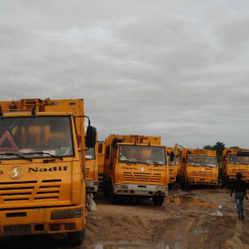 Tchad: le maire Foullah visite la voirie et les vieilles bennes irrécupérable