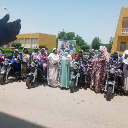 Tchad: La Fondation Grand Cœur encourage les femmes entrepreneures en leur dotant des moyens roulant